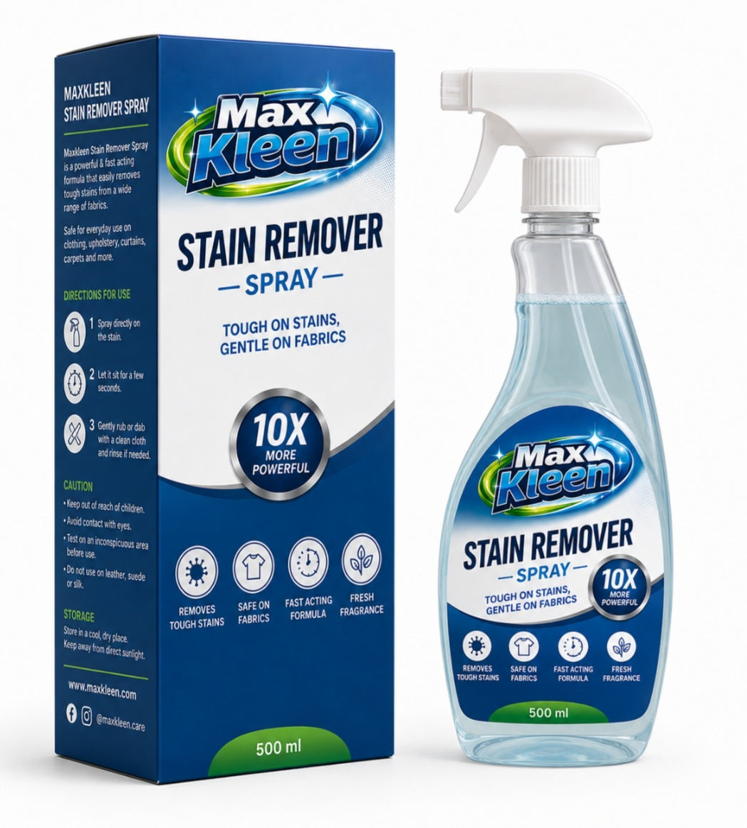 MaxKleen Stain Remover 500ml – Powerful Cleaner for Stubborn Stains & Pet Urine